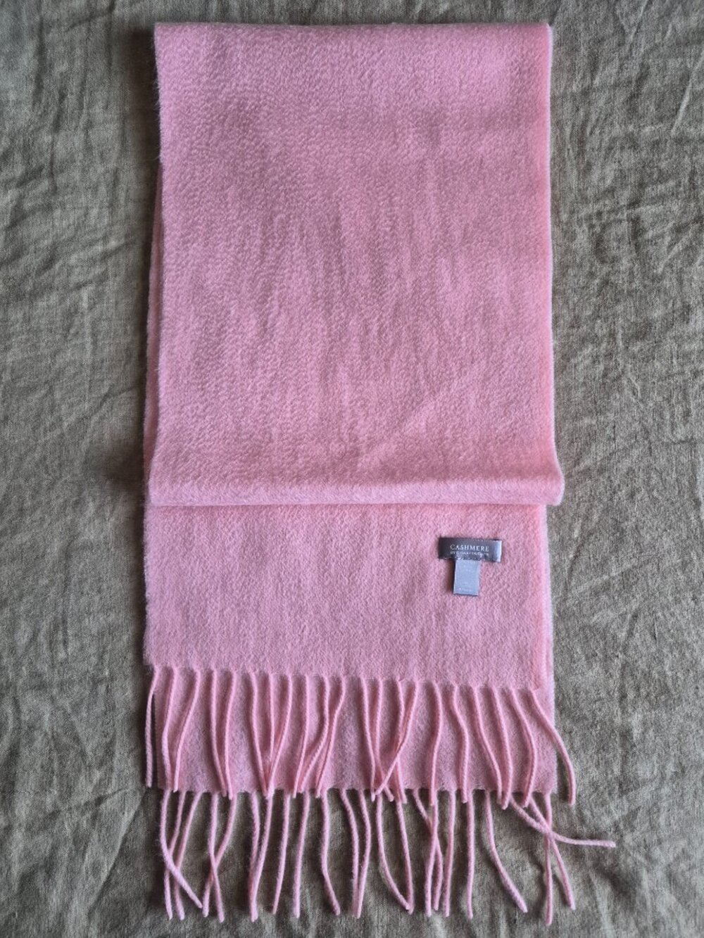 Charter Club 100% Cashmere Scarf Pink